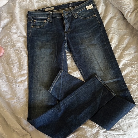 Ag Adriano Goldschmied Denim - AG Adriano Goldschmied Jeans Denim zipper ankle dark blue Wash